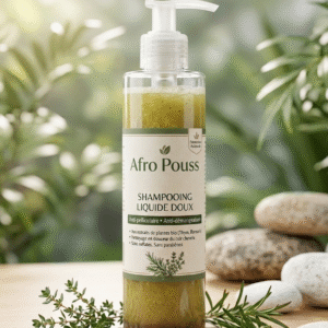 Shampoing doux anti pellicule , anti demangeaison , sans paraben , sans sulfate